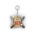 Custom Shape Mini Plush Keychain