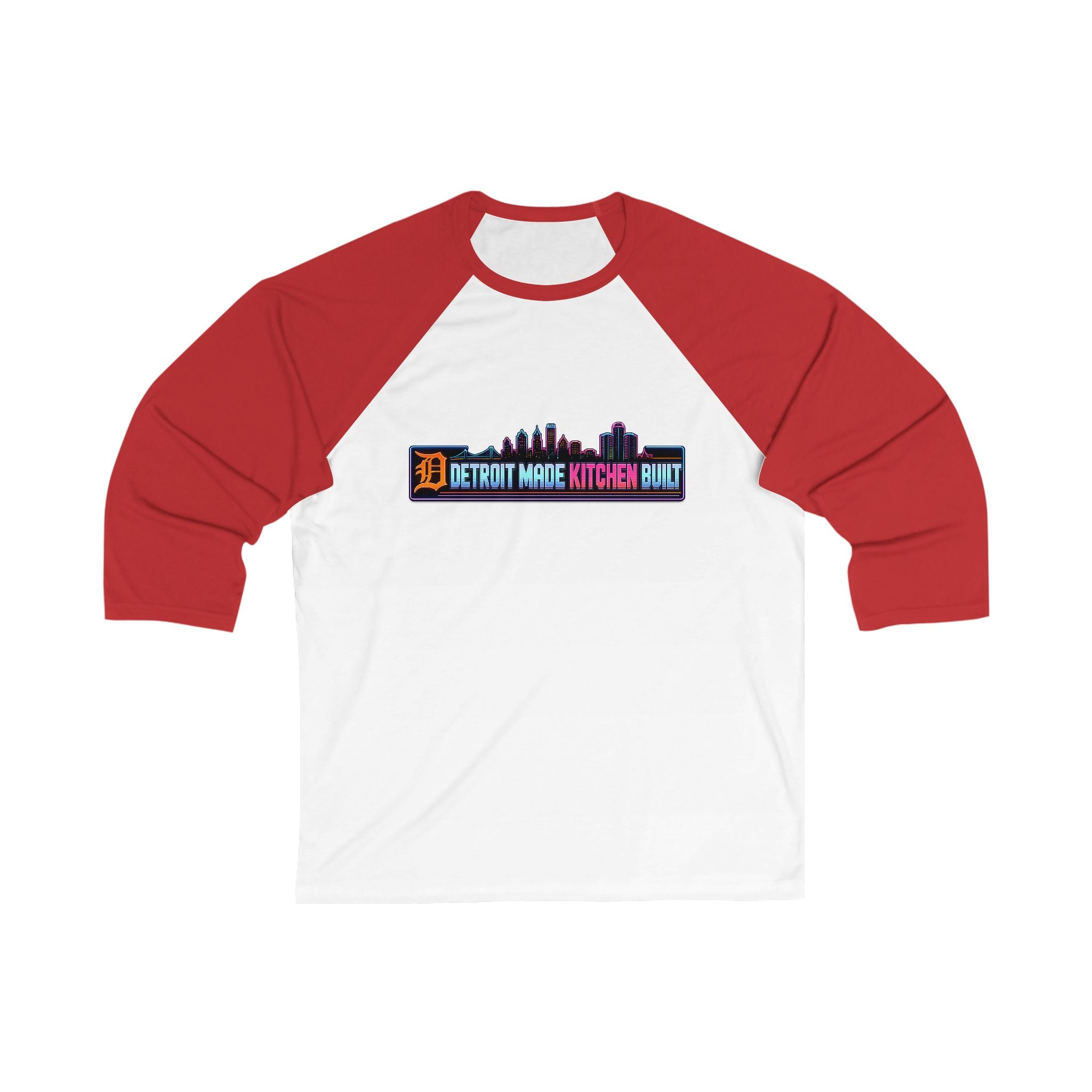 Unisex 3\4 Sleeve Baseball Tee