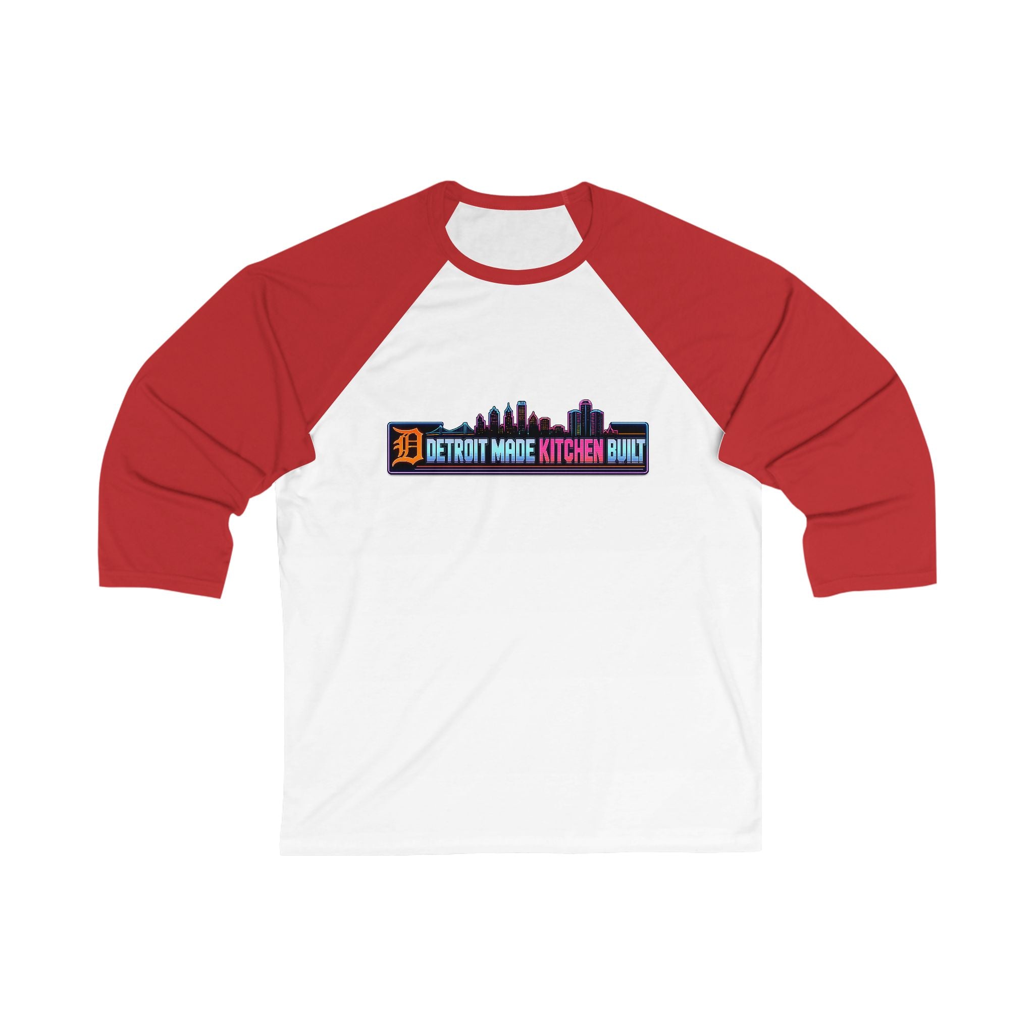 Unisex 3\4 Sleeve Baseball Tee