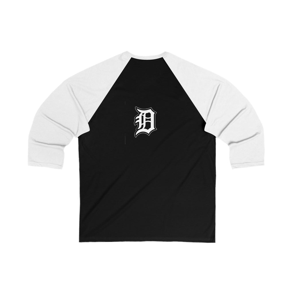 Unisex 3\4 Sleeve Baseball Tee