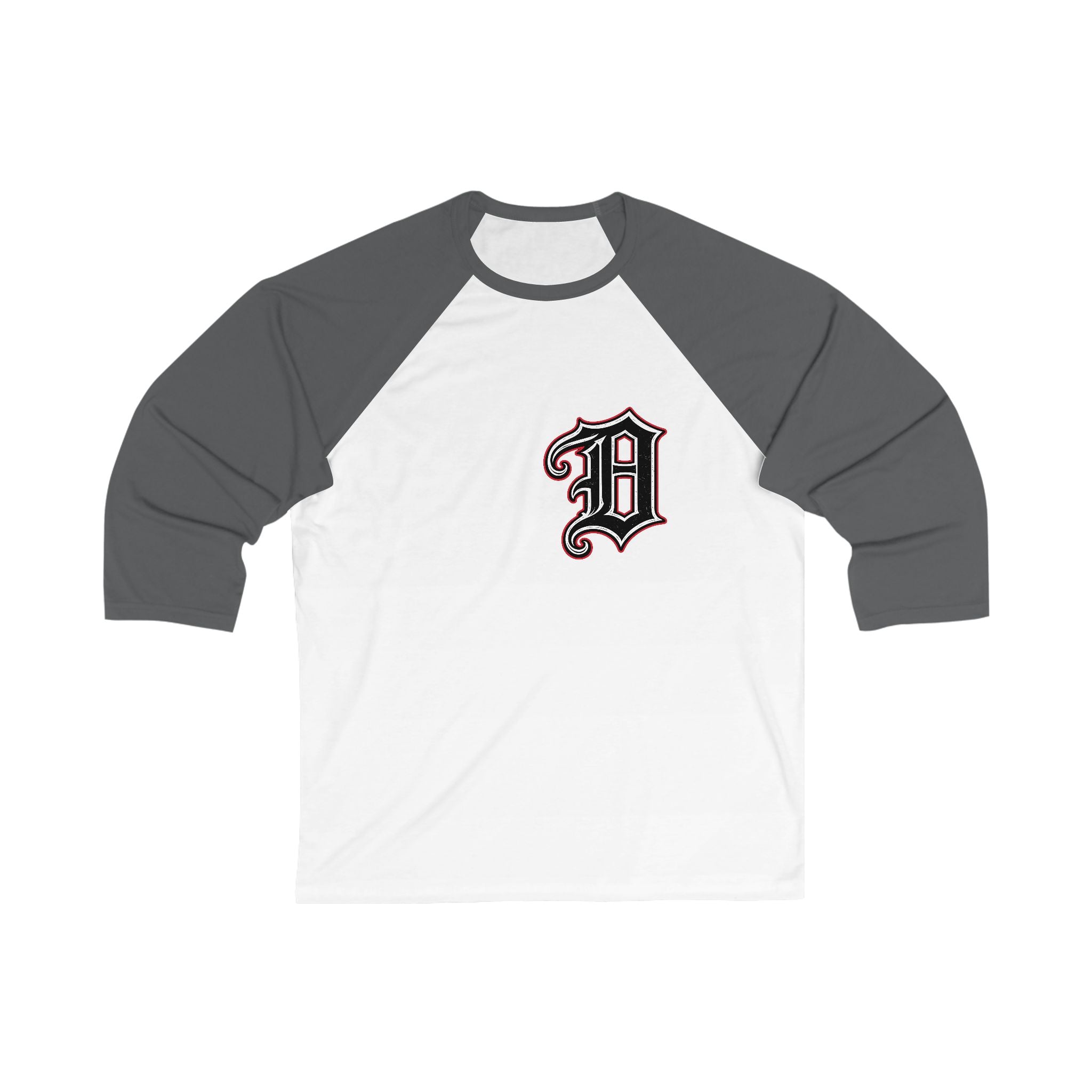 Unisex 3\4 Sleeve Baseball Tee