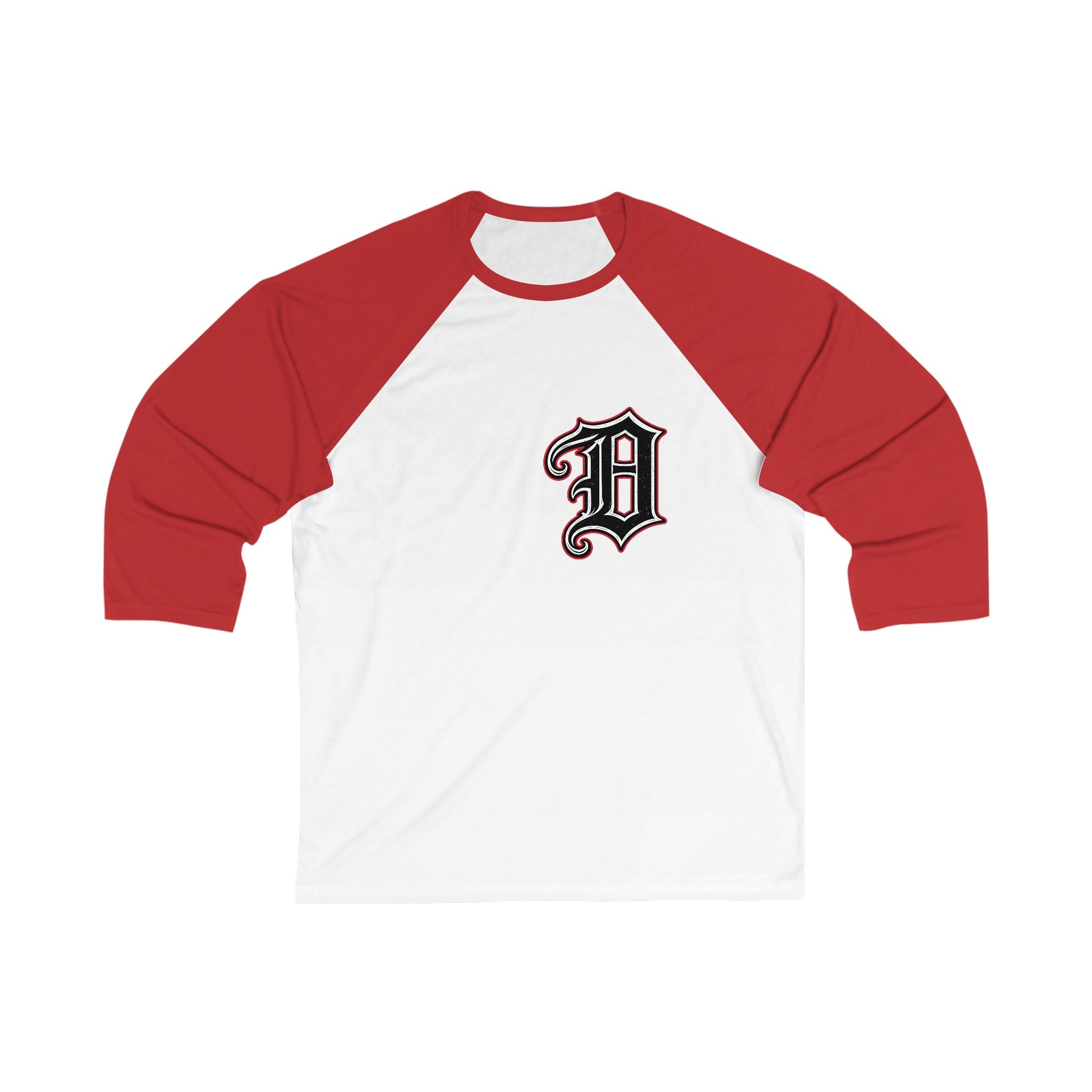 Unisex 3\4 Sleeve Baseball Tee