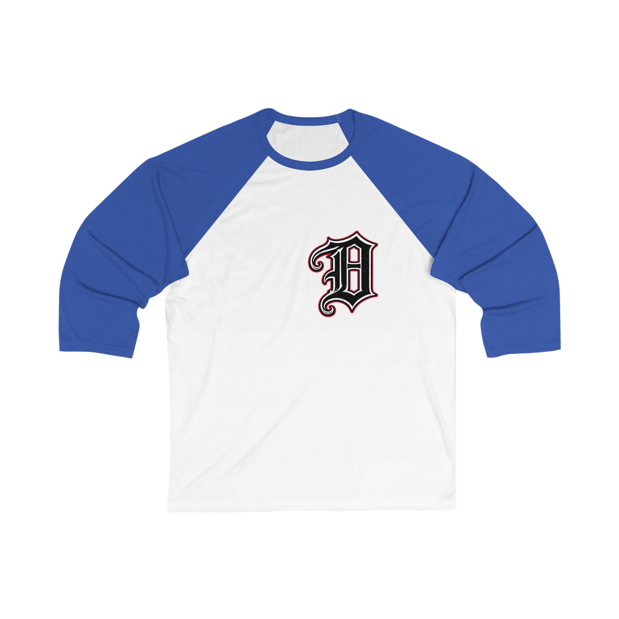 Unisex 3\4 Sleeve Baseball Tee