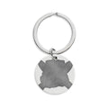 Stainless Steel Round Keychain (Engraving)