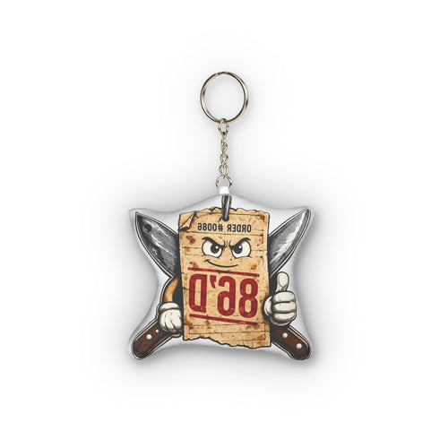Custom Shape Mini Plush Keychain